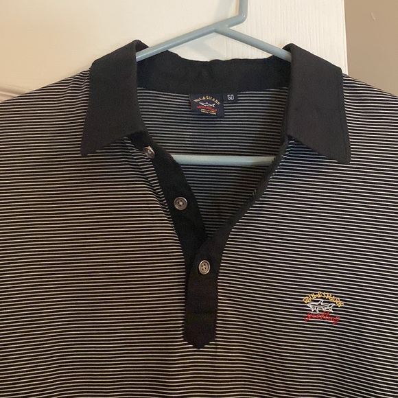 Paul and Shark shirt.  Beautiful shirt Sold to me as a large but it's a medium. - Picture 4 of 6